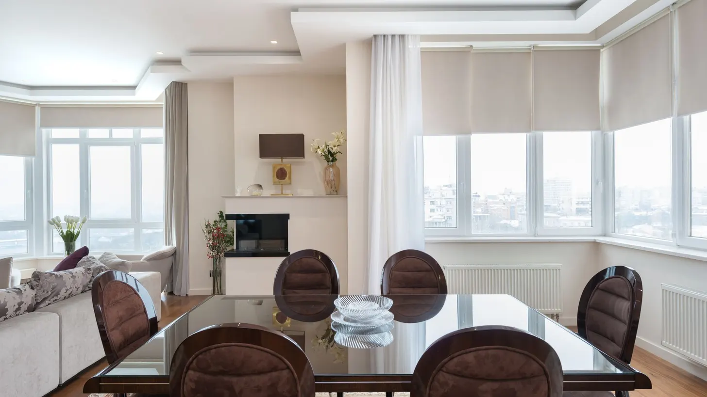 Dining room window treatments Australia: NSW ambiance, privacy, style — LuxeShutters