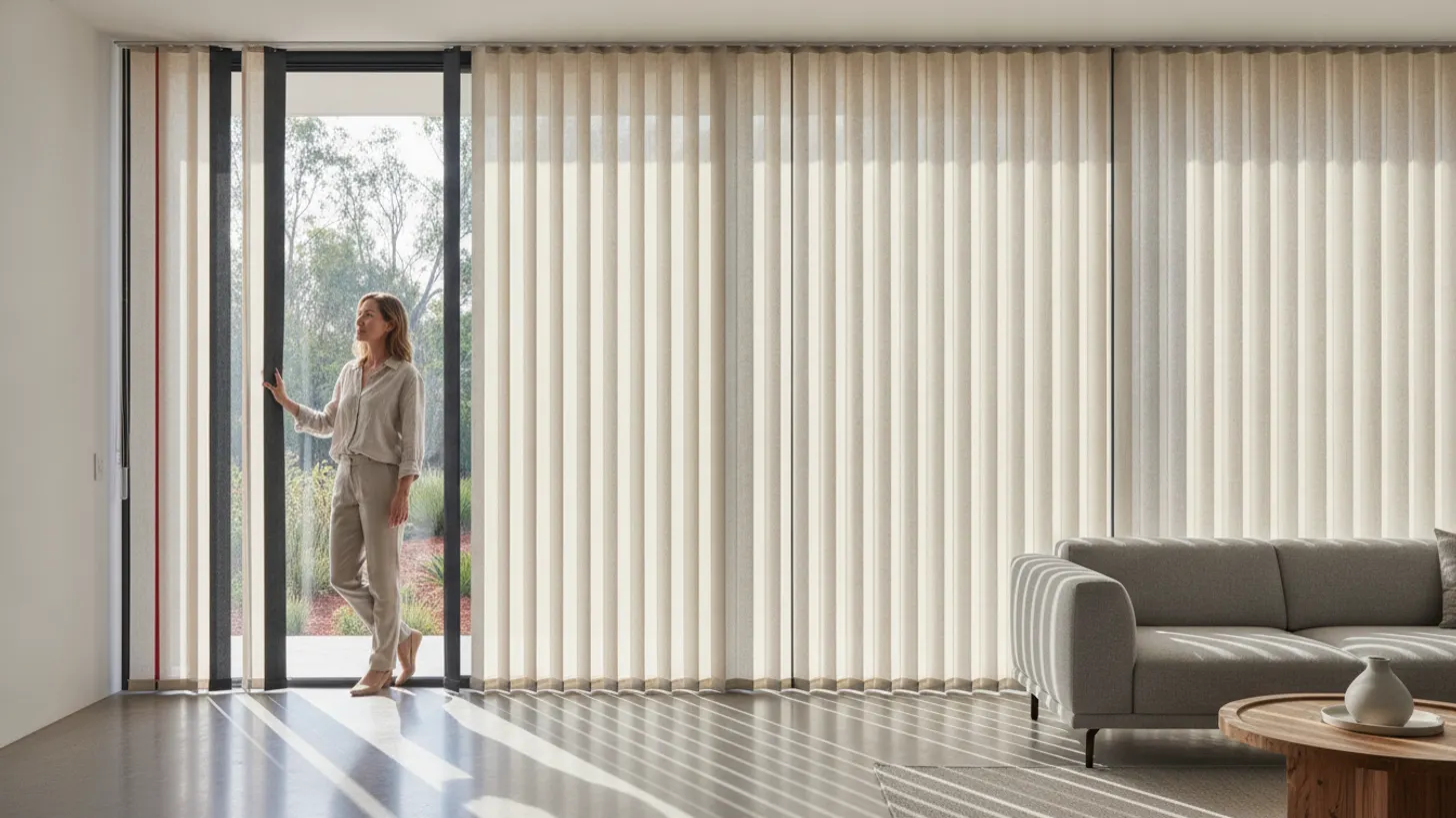 Vertical Blinds for Sliding Doors: What NSW Homeowners Need to Know — LuxeShutters